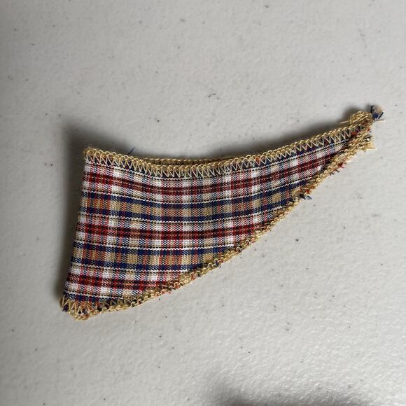 Vintage Barbie Clone Western Outfit Clothes Lot Red Top Pants Scarf Horse Pad - Picture 9 of 14